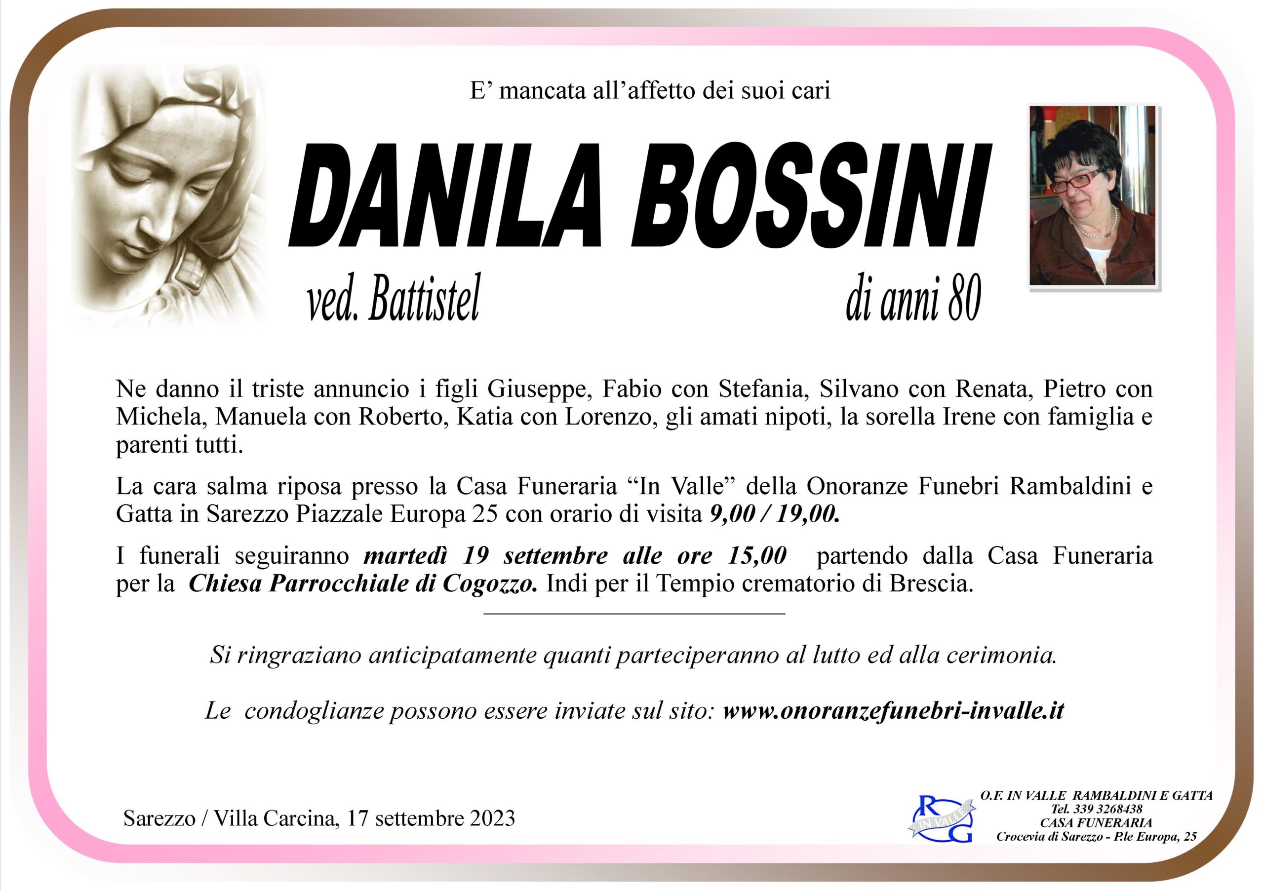 Scopri di più sull'articolo Bossini Danila