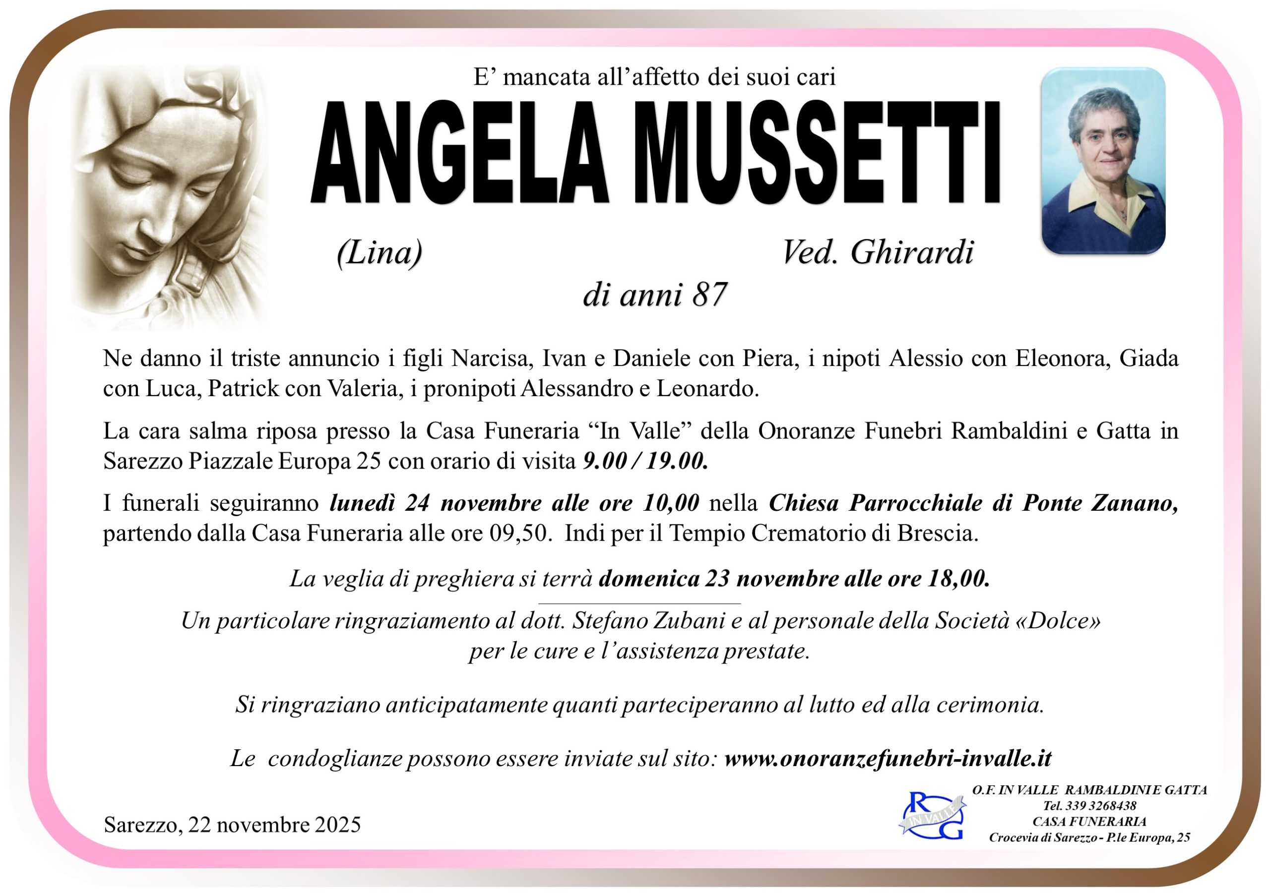 Al momento stai visualizzando Mussetti Angela