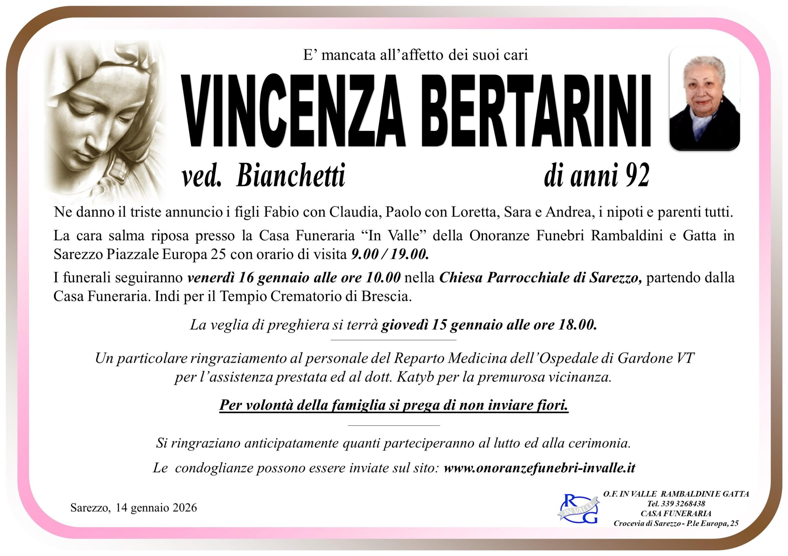 Al momento stai visualizzando Bertarini Vincenza